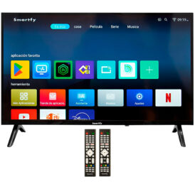 Smart TV Smartfy STV32 32'' HD Wi-Fi Android 14 Digital APP/Life Magis TV / 2 Controles - Imagem 1