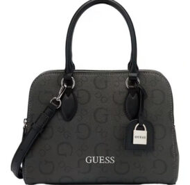 Bolsa Guess Delphine Satchel HH948105COA Coal - Imagem 1