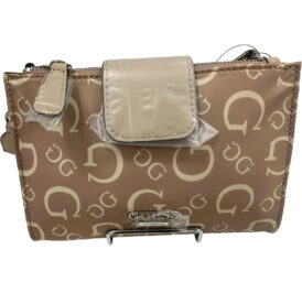 Bolsa Guess Madix Mini Crossbody Top Zip HH961570CAR Caramel - Imagem 1