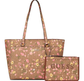 Bolsa Guess Delphine Tote AA948125MCM Mocha Multi - Imagem 1