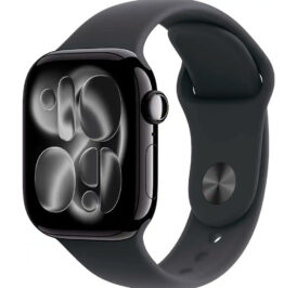Apple Watch S11 46MM MEUX4LW/A GPS Sport Band M/L - Jet Black - Imagem 2