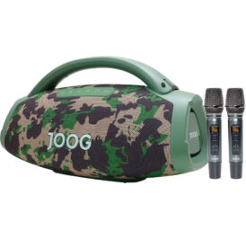 Speaker Joog One Hifi JOF-01 Com 2 Microfones +Controle 200W IP67 - Camuflado - Imagem 1