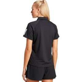 Camiseta adidas Polo Feminino Club S Preto - JP1802 - Imagem 3
