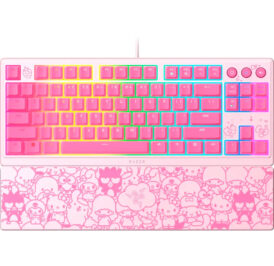 Teclado Gamer Razer Ornata V3 Tenkeyless Mecânico RGB Hello Kitty And Friends Edition - RZ03-04881900-R3M1 - Imagem 1