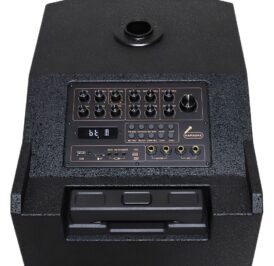 Caixa de Som Portátil Joog JK30 USB/TF/Bluetooth/Karaokê/2 Microfones 380W RMS - Preto - Imagem 4