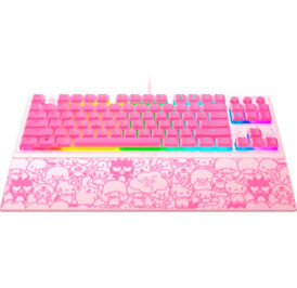 Teclado Gamer Razer Ornata V3 Tenkeyless Mecânico RGB Hello Kitty And Friends Edition - RZ03-04881900-R3M1 - Imagem 2