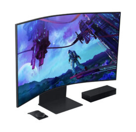 Monitor Gamer Curvo Samsung Odyssey ARK G97NC 55''4K UHD 165HZ 1MS Quantum Mini-LED - LS55CG970NNXGO - Imagem 3