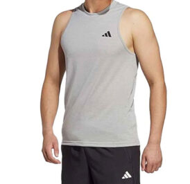 Camiseta Regata adidas Masculino TR-ES FR SL T S Cinza - IC6950 - Imagem 3