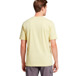 Camiseta adidas Masculino Sportswear M LIN SJ T S Amarelo - JE9003 - Imagem 3