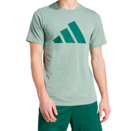 Camiseta adidas Masculino TR-ES FR Logo T S Verde - JC5344 - Imagem 2