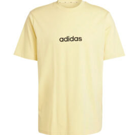 Camiseta adidas Masculino Sportswear M LIN SJ T S Amarelo - JE9003 - Imagem 1