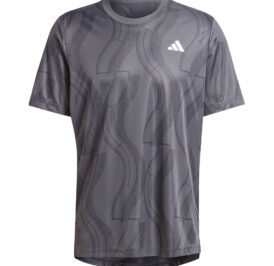 Camiseta adidas Masculino Tennis Club Graph Tee M Cinza - IP1882 - Imagem 1