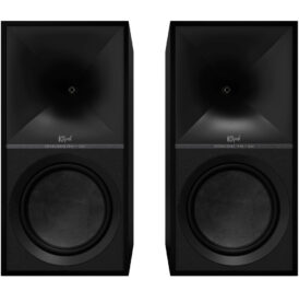 Caixa de Som Sem Fio Klipsch Bookshelf The Nines Acústicas 480W Woofers 8” (PAR) - Preto - Imagem 2