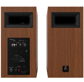Caixa de Som Sem Fio Klipsch Bookshelf The Nines Acústicas 480W Woofers 8” (PAR) - Walnut - Imagem 4