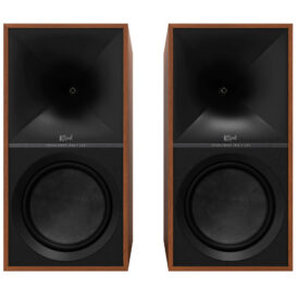 Caixa de Som Sem Fio Klipsch Bookshelf The Nines Acústicas 480W Woofers 8” (PAR) - Walnut - Imagem 2