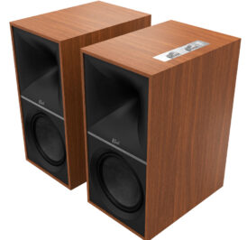 Caixa de Som Sem Fio Klipsch Bookshelf The Nines Acústicas 480W Woofers 8” (PAR) - Walnut - Imagem 3