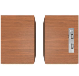 Caixa de Som Sem Fio Klipsch Bookshelf The Nines Acústicas 480W Woofers 8” (PAR) - Walnut - Imagem 6