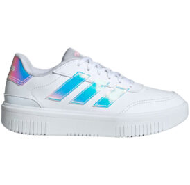 Tênis adidas Feminino Courtblock Bold 9 Branco - JI2205 - Imagem 1