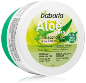 Creme Corporal Babaria Aloe Fresh 400ML - Imagem 1