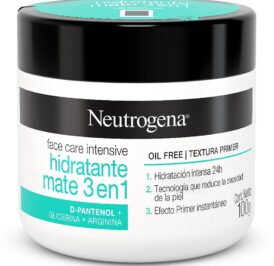 Creme Facial Neutrogena Hidratante Mate 3 En 1 100GR - Imagem 1