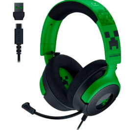 Headset Razer Kraken V4 X Wired Gaming Minecraft Edition - RZ04-05180200-R3M1 - Imagem 2