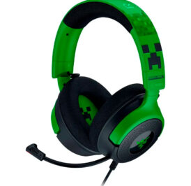 Headset Razer Kraken V4 X Wired Gaming Minecraft Edition - RZ04-05180200-R3M1 - Imagem 1