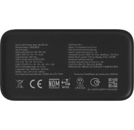 Carregador Portátil Xiaomi 18W Power Bank 30.000 mAh GL 58600 BHR9126GL PB3018ZM - Imagem 4