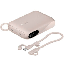 Carregador Portátil Belkin BoostCharge 10K With Display Sand – BPB027fqSD - Imagem 3
