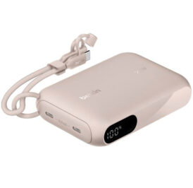 Carregador Portátil Belkin BoostCharge 10K With Display Sand – BPB027fqSD - Imagem 4