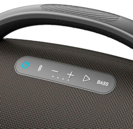 Speaker Joog One Hifi JOF-01 Com 2 Microfones +Controle 200W IP67 - Preto - Imagem 4