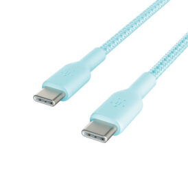 Cabo Belkin BoostCharge USB-C/USB-C 1M Braided Azul - CAB004bt1MBL - Imagem 3