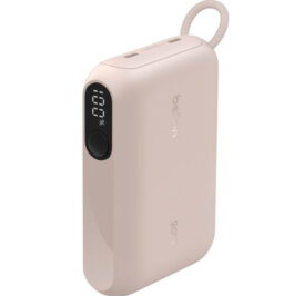 Carregador Portátil Belkin BoostCharge 10K With Display Sand – BPB027fqSD - Imagem 1
