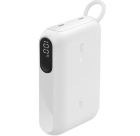 Carregador Portátil Belkin BoostCharge 10K With Display Branco - BPB027fqWH - Imagem 1