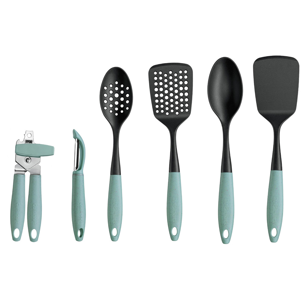 Jogo de Utensílios Cuisinart CTG-22-6PTC Oceanware Tools Teal - 6 Peças