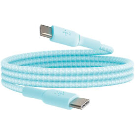 Cabo Belkin BoostCharge USB-C/USB-C 1M Braided Azul - CAB004bt1MBL - Imagem 5