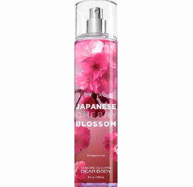 Colônia Dear Body Fine Frag Mist Cherry Blossom Feminino 236ML - Imagem 1