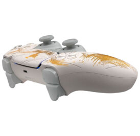 Controle Sony PlayStation 5 DualSense Wireless Ghost Of Yotei Gold Limited Edition - CFI-ZCT1W - Imagem 2