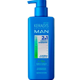 Shampoo Kerasys Pro Active Man 2IN1 Herbal 400ML - Imagem 1