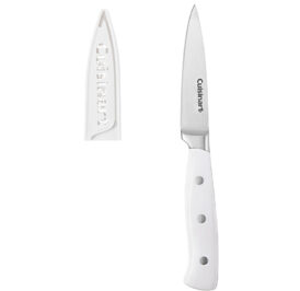 Faca de Descascar Legumes Cuisinart TRCW-H3PRC 9CM Com Protetor de Lâmina - Branco Fosco - Imagem 1