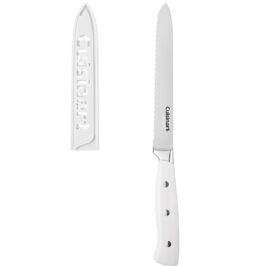 Faca Cuisinart TRCW-H5SUC T/R 5.5” Serrated Util Knife  Matte Branco - Imagem 1