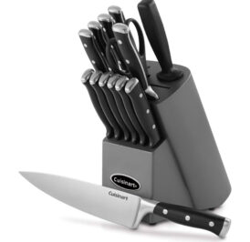 Jogo de Facas com Bloco Cuisinart TRC-15BC - 15 Peças - Imagem 1