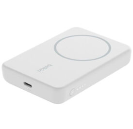 Carregador Portátil Magnético Belkin 5.000 mAh Branco – BPD004BTWT - Imagem 2