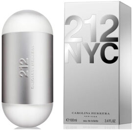 Perfume Carolina Herrera 212 NYC Eau de Toilette Feminino 100ML - Imagem 1