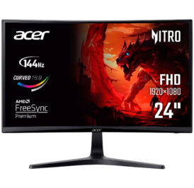 Monitor Curvo Acer ED240Q 24'' FHD 144Hz - Imagem 1