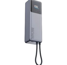 Carregador Portátil Xiaomi Power Bank 10000 mAh 165W USB-C - BHR9361GL PB1165M - Imagem 3