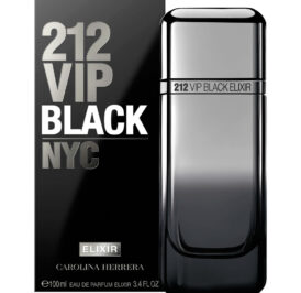 Perfume Carolina Herrera 212 Black Elixir Eau de Parfum Masculino 100ML - Imagem 1
