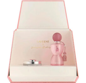 Kit Laverne Perfume Sense Rosa 75ML+Bady Powder 70GR Bag Set - Imagem 2