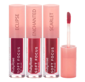Batom Líquido Ruby Rose HB L6601 Soft Focus Tint Blur Linea Rosa (UND) - Imagem 1