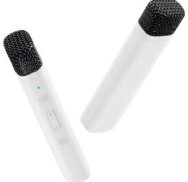 Speaker Joog Shell S3 7” 80W RMS/Wi-Fi 5G/Bateria 35WH 2 Microfone Branco - Imagem 4