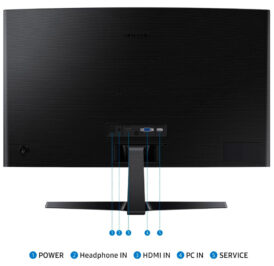 Monitor Curvo Samsung  Essential S3 S36GD 27'' FHD 100hz 1800R LS27D366GANXZA D-SUB HD - Imagem 3